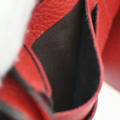 Louis Vuitton Pont Neuf Monogram Empreinte Leather, Red, Leather, Wallet