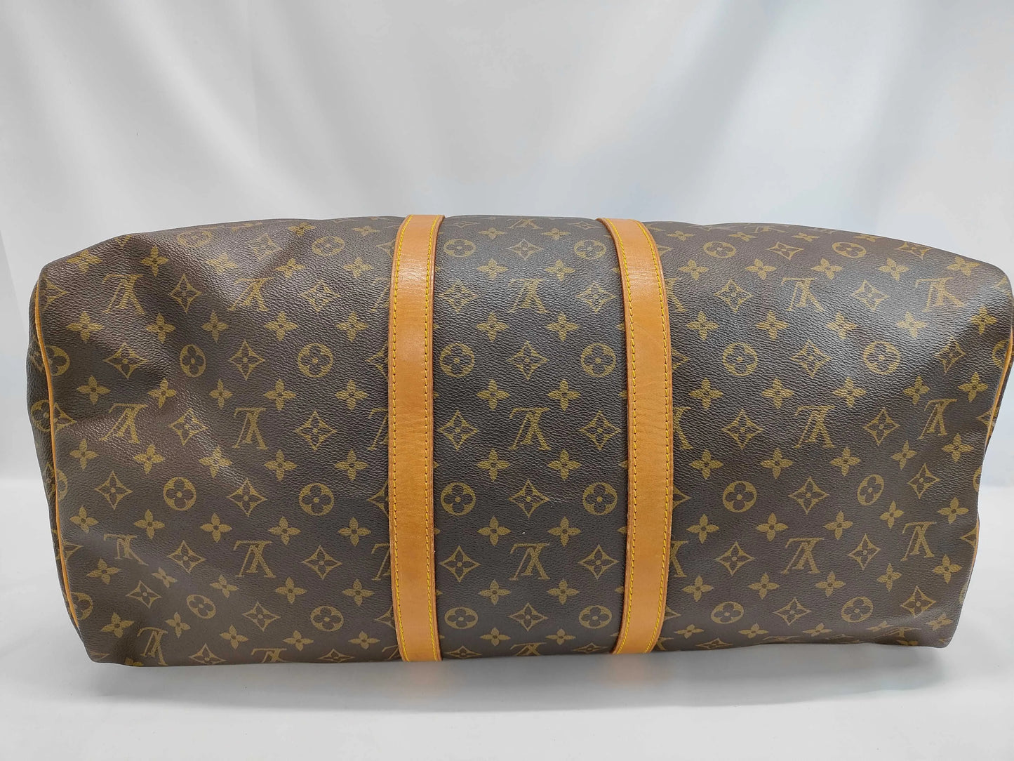 Louis Vuitton Keepall Monogram Canvas, Brown, Canvas, Travel Bag