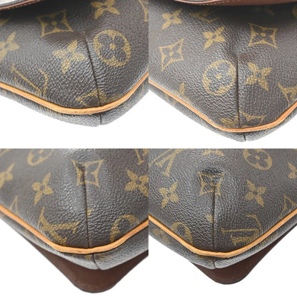 Louis Vuitton Musette Salsa Monogram Canvas, Brown, Leather, Shoulder Bag