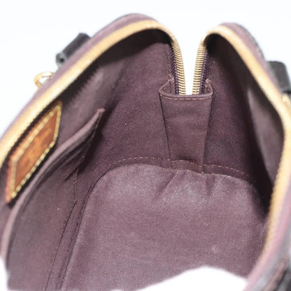 Louis Vuitton Alma Patent Leather, Brown, Patent Leather, Handbag
