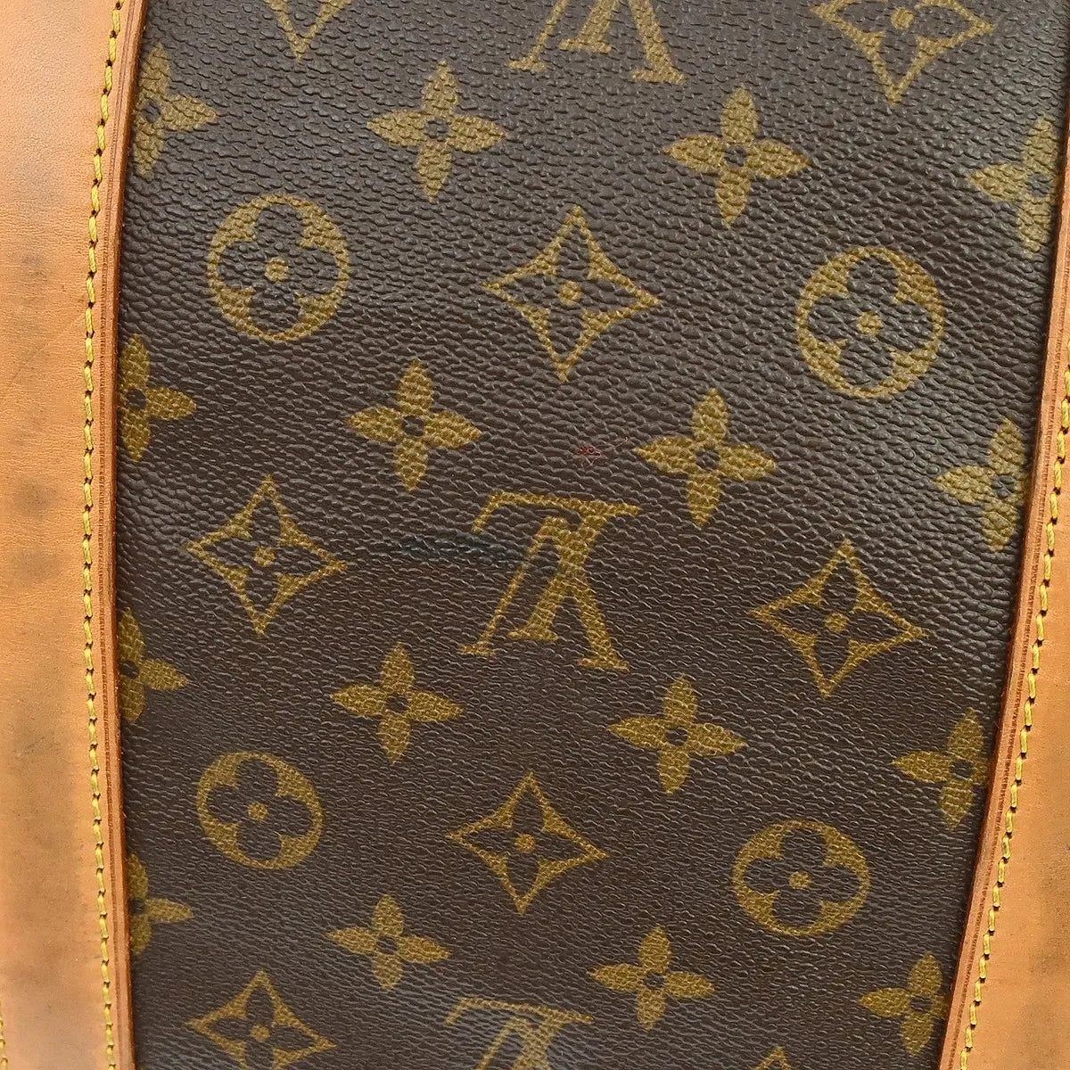 Louis Vuitton Keepall Bandouliere Monogram Canvas, Brown, Canvas, Travel Bag