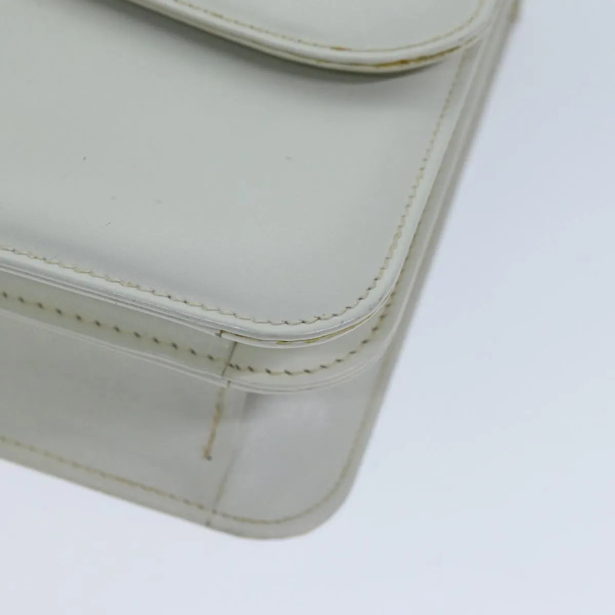 Gucci Sylvie 1969 Top Handle Leather, White, Leather, Handbag