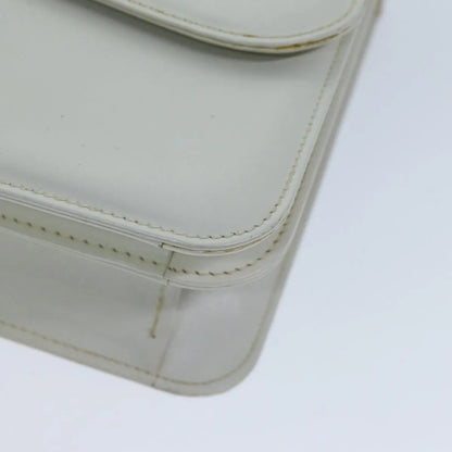 Gucci Sylvie 1969 Top Handle Leather, White, Leather, Handbag