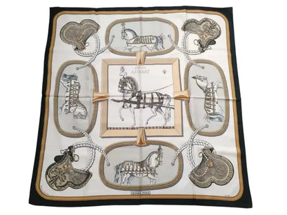 Hermes Carré 90 Silk multicolor, Multicolour, Silk, Scarf