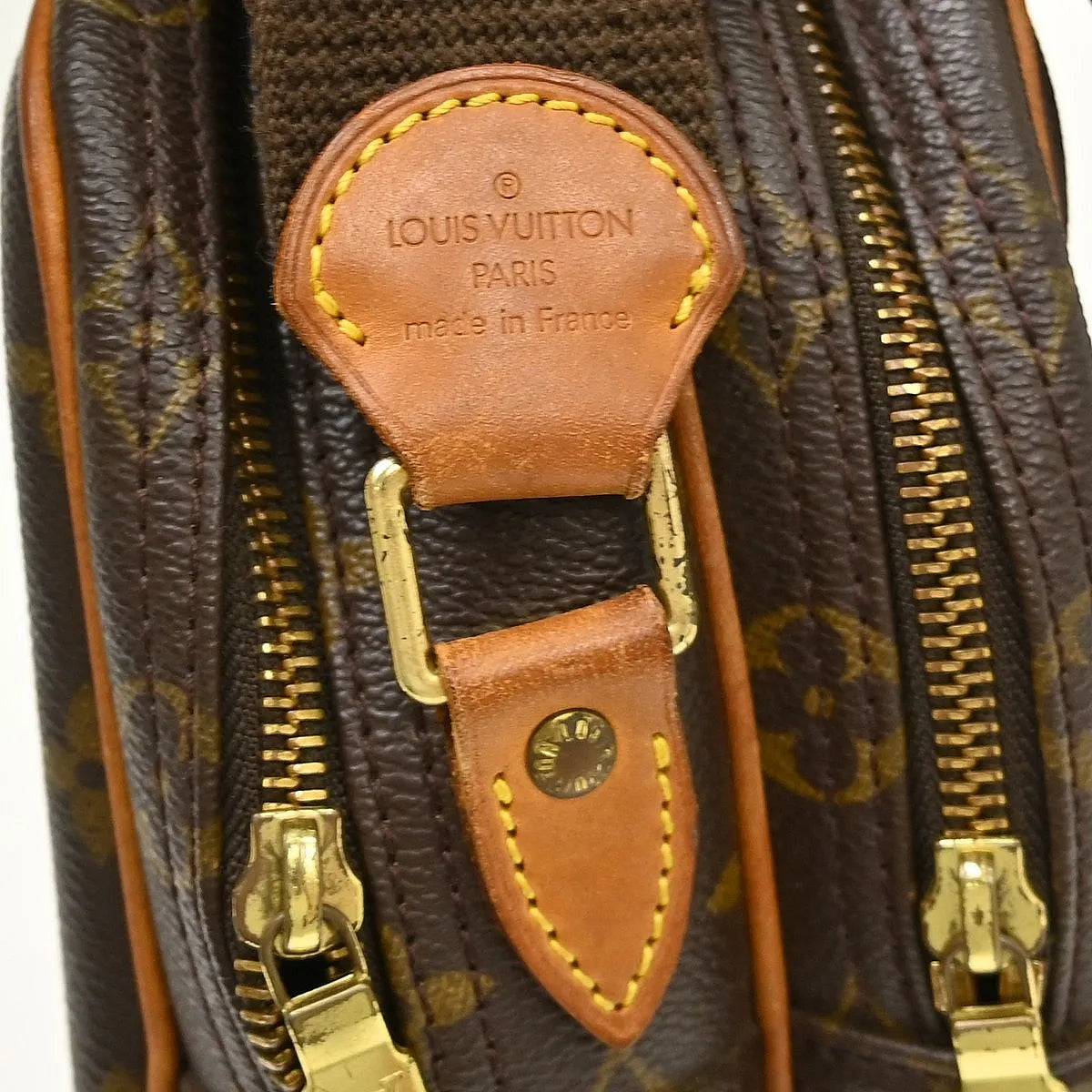 Louis Vuitton Reporter Monogram, Brown, Canvas, Shoulder Bag