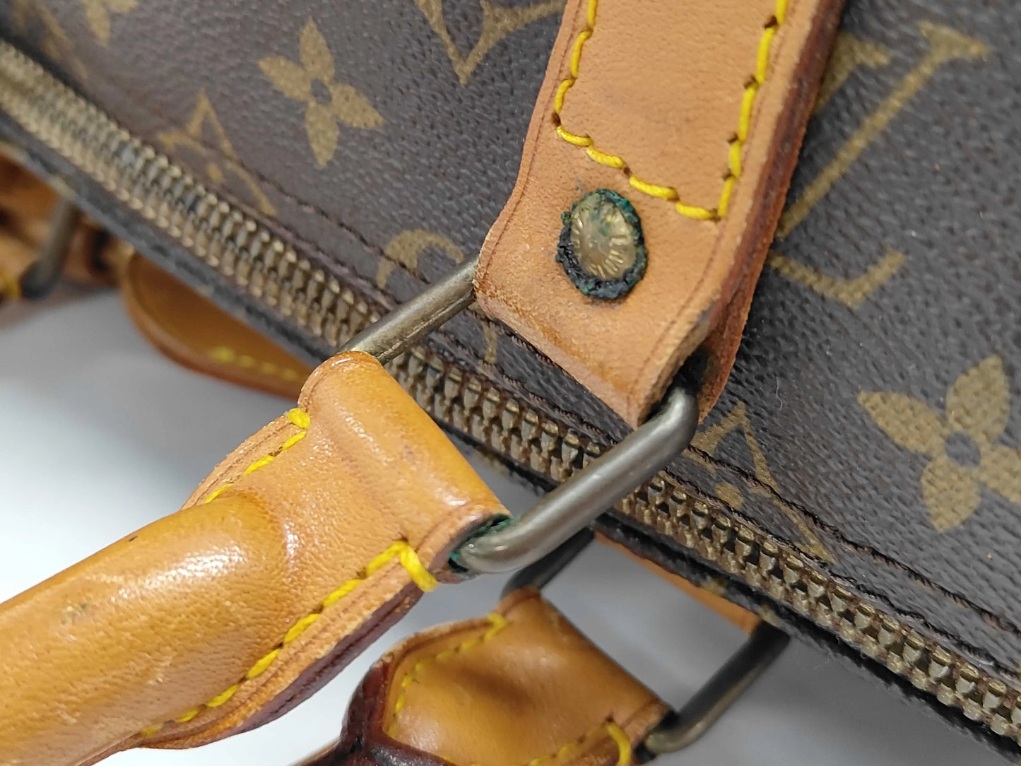 Louis Vuitton Keepall Monogram Canvas, Brown, Canvas, Travel Bag