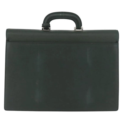Burberry Briefcase Leather, Green, Leather, Briefcase