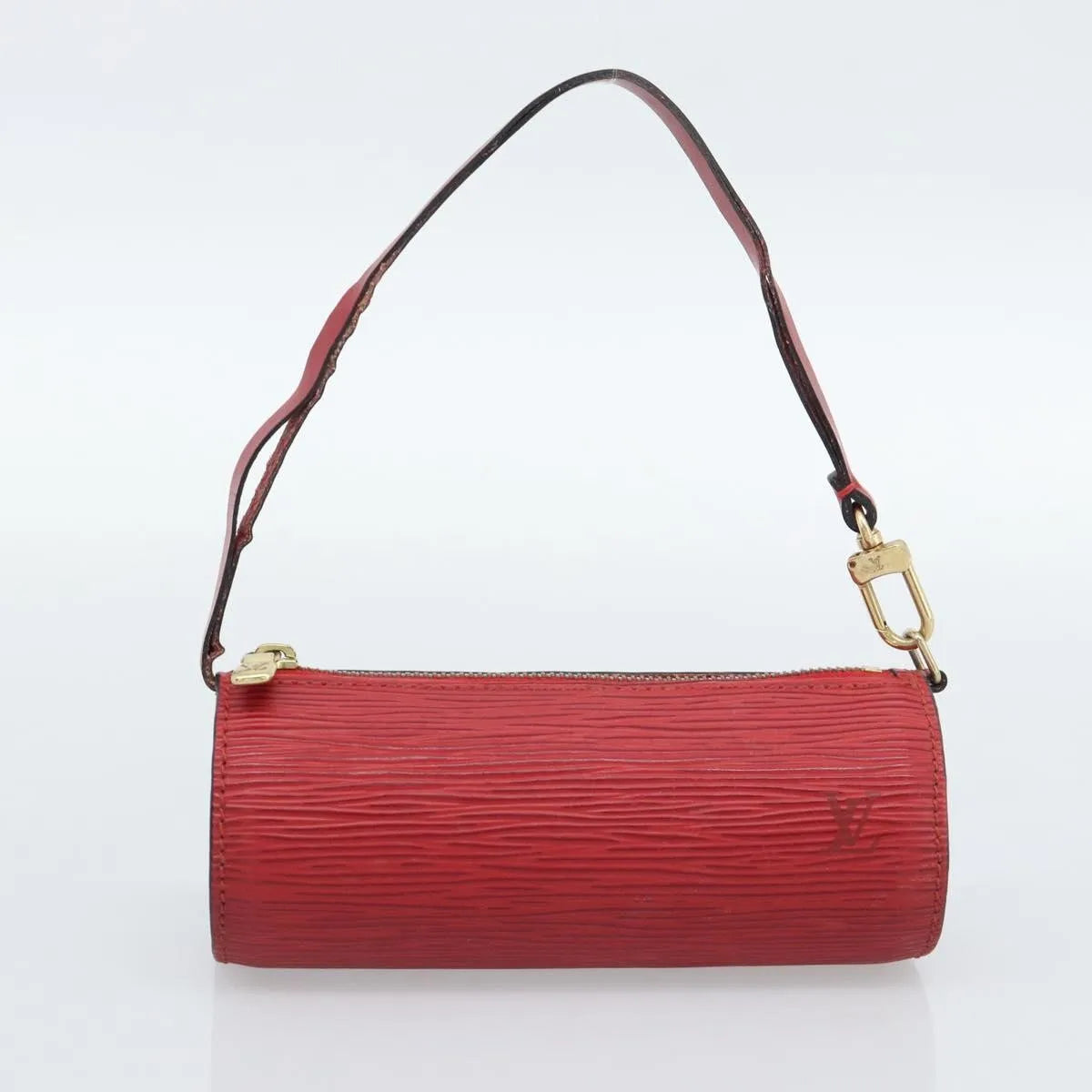 Louis Vuitton Soufflot Epi Leather, Red, Leather, Handbag