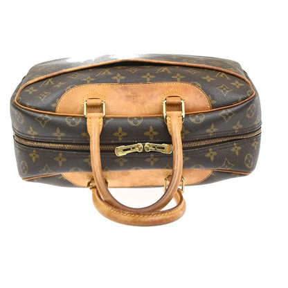Louis Vuitton Deauville Monogram Canvas, Brown, Canvas, Handbag
