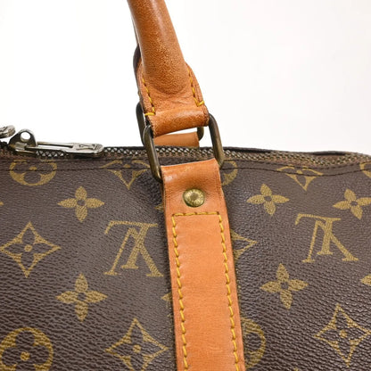 Louis Vuitton Keepall Monogram Canvas, Brown, Canvas, Travel Bag