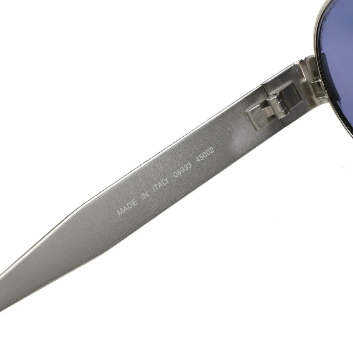 Chanel CHANEL Logo Sunglasses Eye Wear Plastic, Blue, Metal, Sunglasses