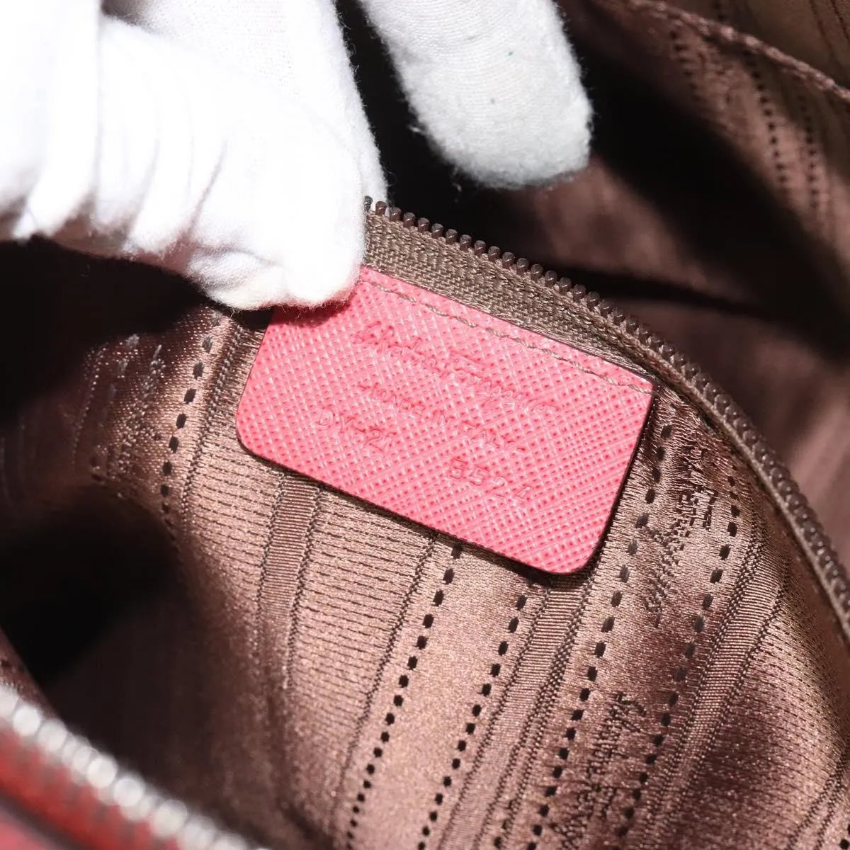 Salvatore Ferragamo Gancini Leather, Pink, Leather, Handbag