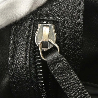 Chanel Biarritz Tote Quilted Coated Canvas, Black, Canvas, Tote Bag
