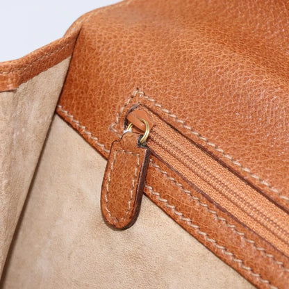 Gucci Vintage clutch Leather, Brown, Leather, Clutch