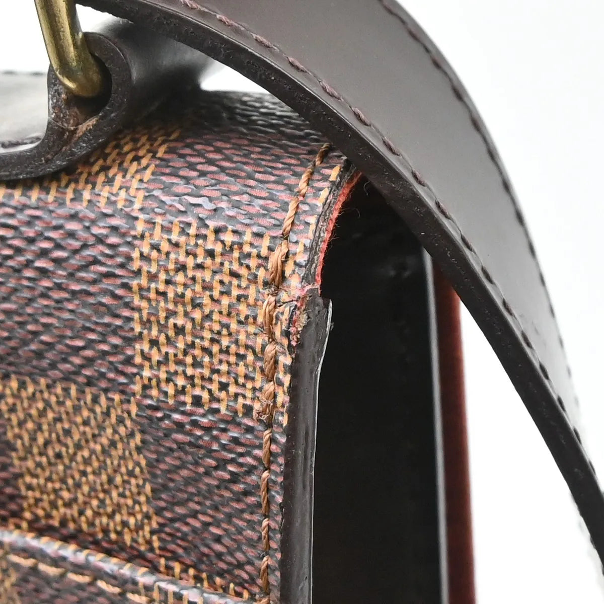 Louis Vuitton Portobello Messenger Damier, Brown, Canvas, Clutch