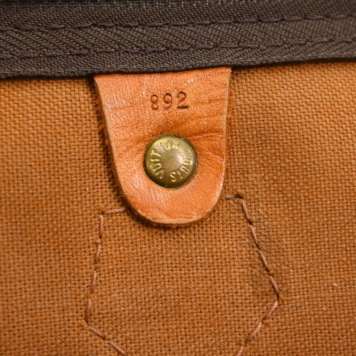 Louis Vuitton Speedy Monogram Canvas, Brown, Canvas, Handbag