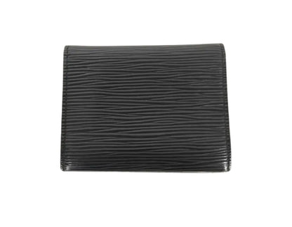 Louis Vuitton Iris Wallet NM Epi, Black, Leather, Wallet