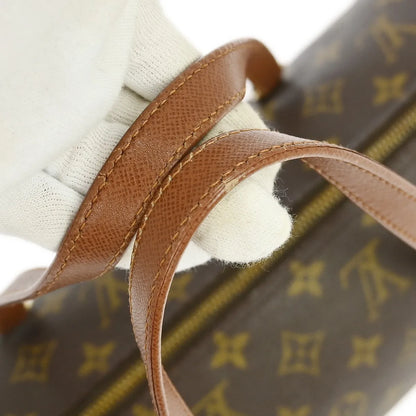 Louis Vuitton Papillon Monogram, Brown, Canvas, Handbag