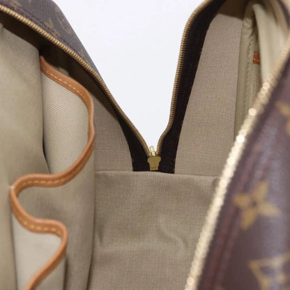Louis Vuitton Deauville Monogram, Brown, Canvas, Handbag