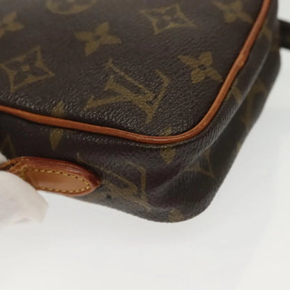 Louis Vuitton Danube Monogram Canvas, Brown, Canvas, Shoulder Bag