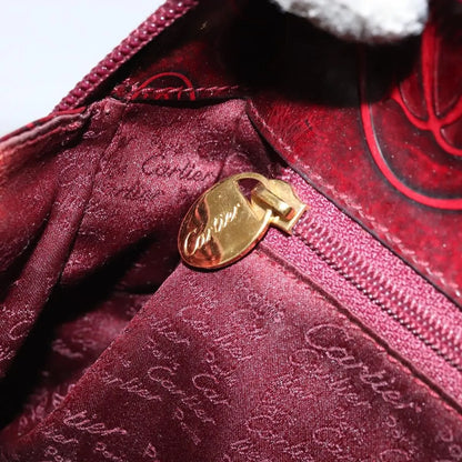 cartier Happy birthday Patent leather, Burgundy, Patent Leather, Backpack