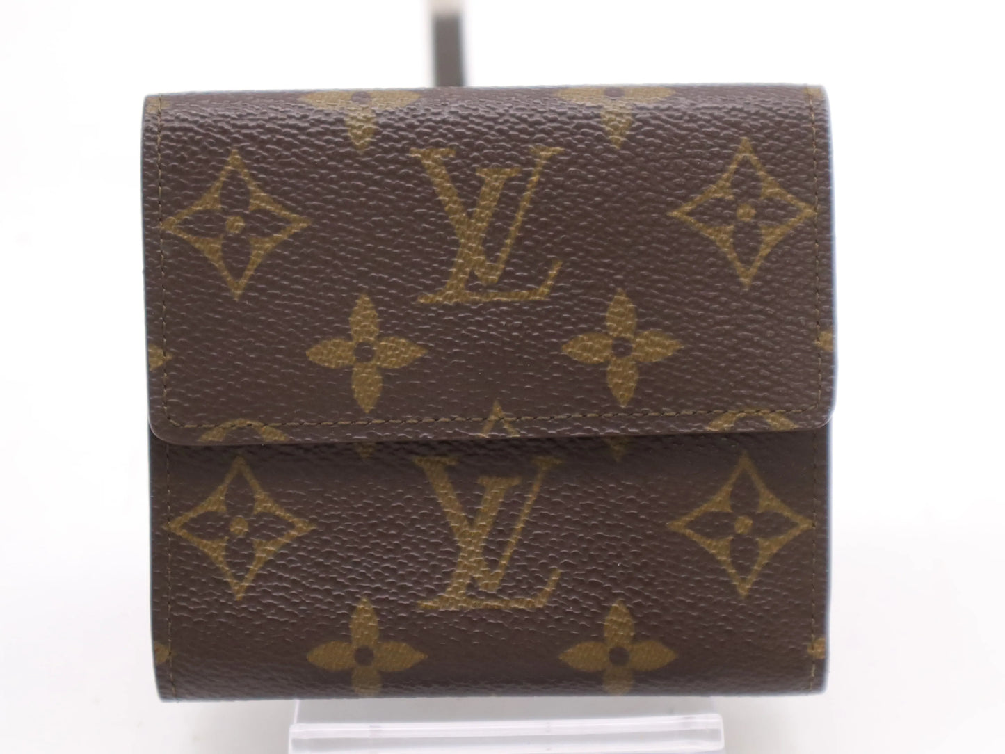 Louis Vuitton Porte Tresor Etui Papiers Monogram Canvas, Brown, Canvas, Wallet
