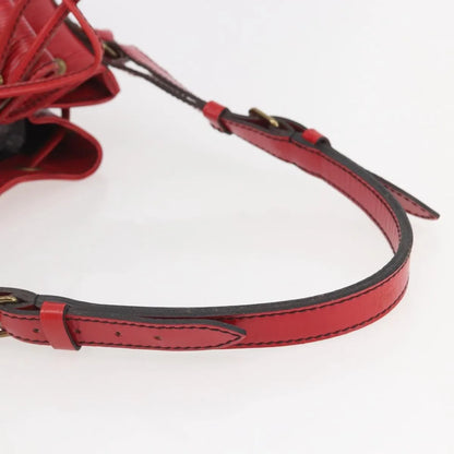 Louis Vuitton Petit Noe NM Epi Leather, Red, Leather, Shoulder Bag