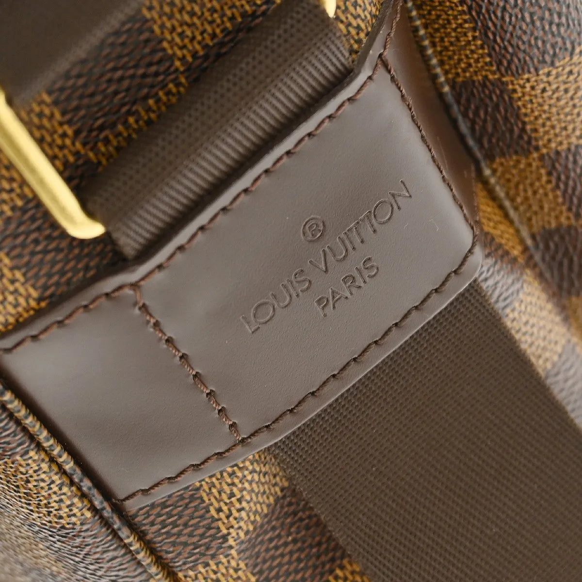 Louis Vuitton Broadway Damier, Brown, Canvas, Handbag