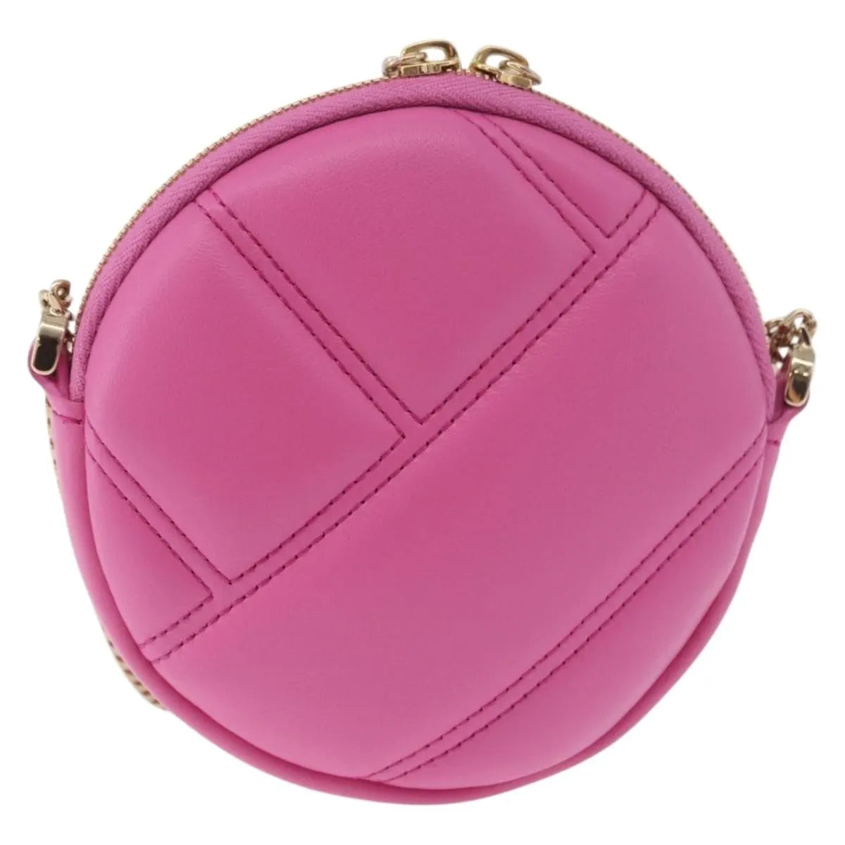 Bvlgari Shoulder Leather, Pink, Leather, Shoulder Bag
