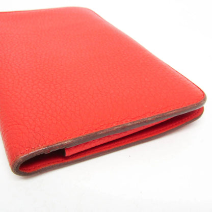Hermes Dogon Duo Combined Leather, Red, Leather, Wallet