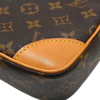 Louis Vuitton Danube Monogram, Brown, Canvas, Shoulder Bag