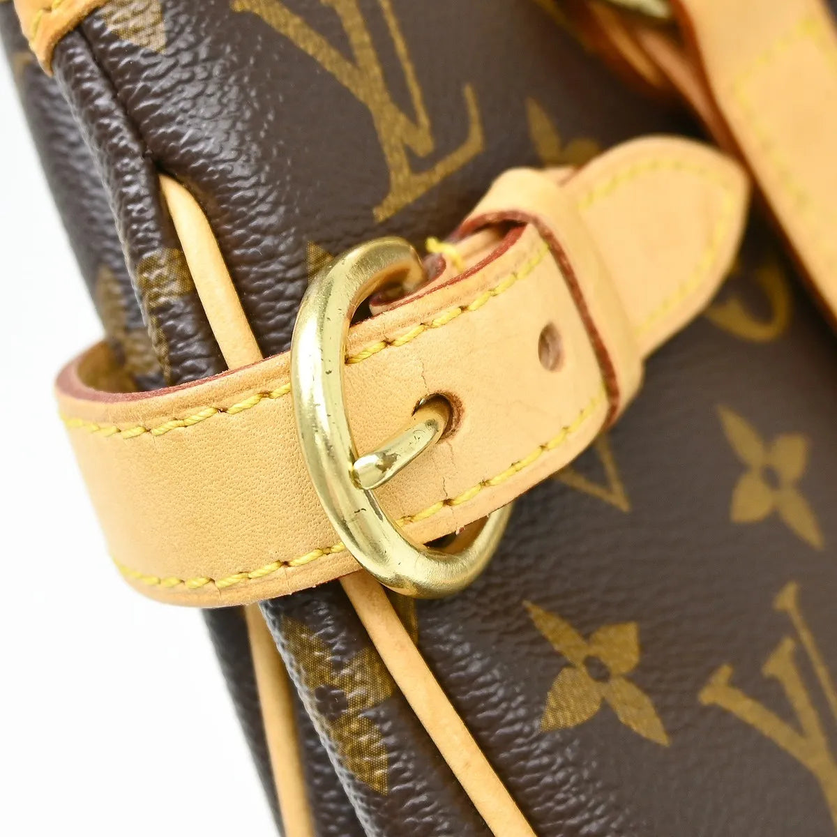 Louis Vuitton Batignolles Monogram, Brown, Canvas, Tote Bag