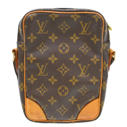 Louis Vuitton Danube Monogram Canvas, Brown, Canvas, Shoulder Bag