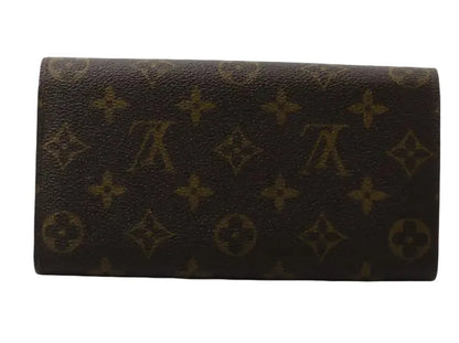 Louis Vuitton Vintage Sarah Monogram Canvas, Brown, Canvas, Wallet