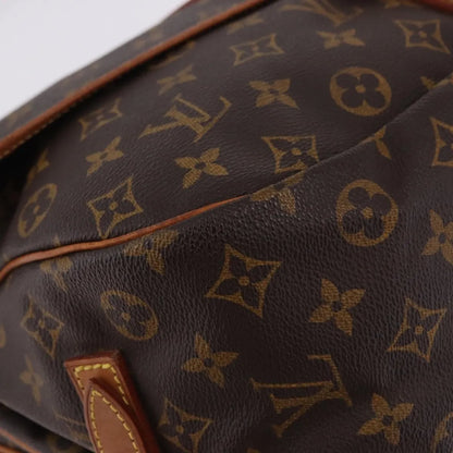 Louis Vuitton Saumur Monogram, Brown, Canvas, Shoulder Bag