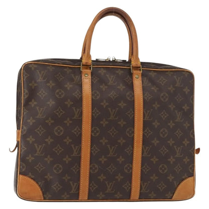 Louis Vuitton Porte-Documents Voyage Monogram Canvas, Brown, Canvas, Briefcase