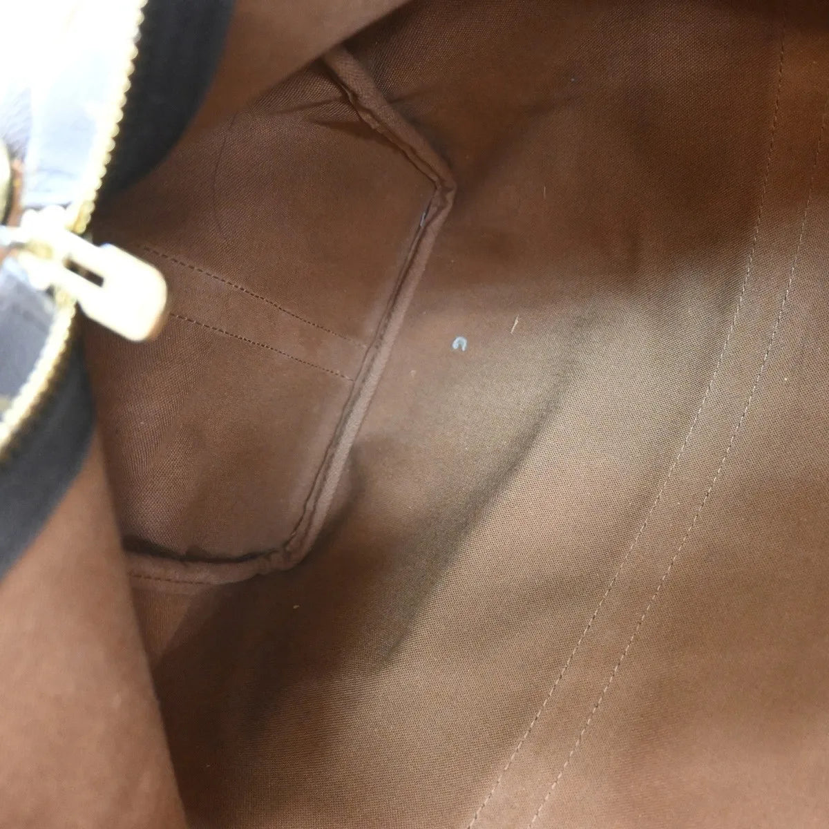 Louis Vuitton Keepall Bandoulière Monogram, Brown, Canvas, Travel Bag