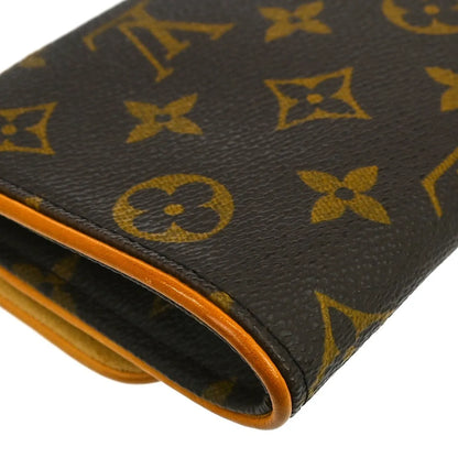 Louis Vuitton Twin Monogram, Brown, Canvas, Clutch