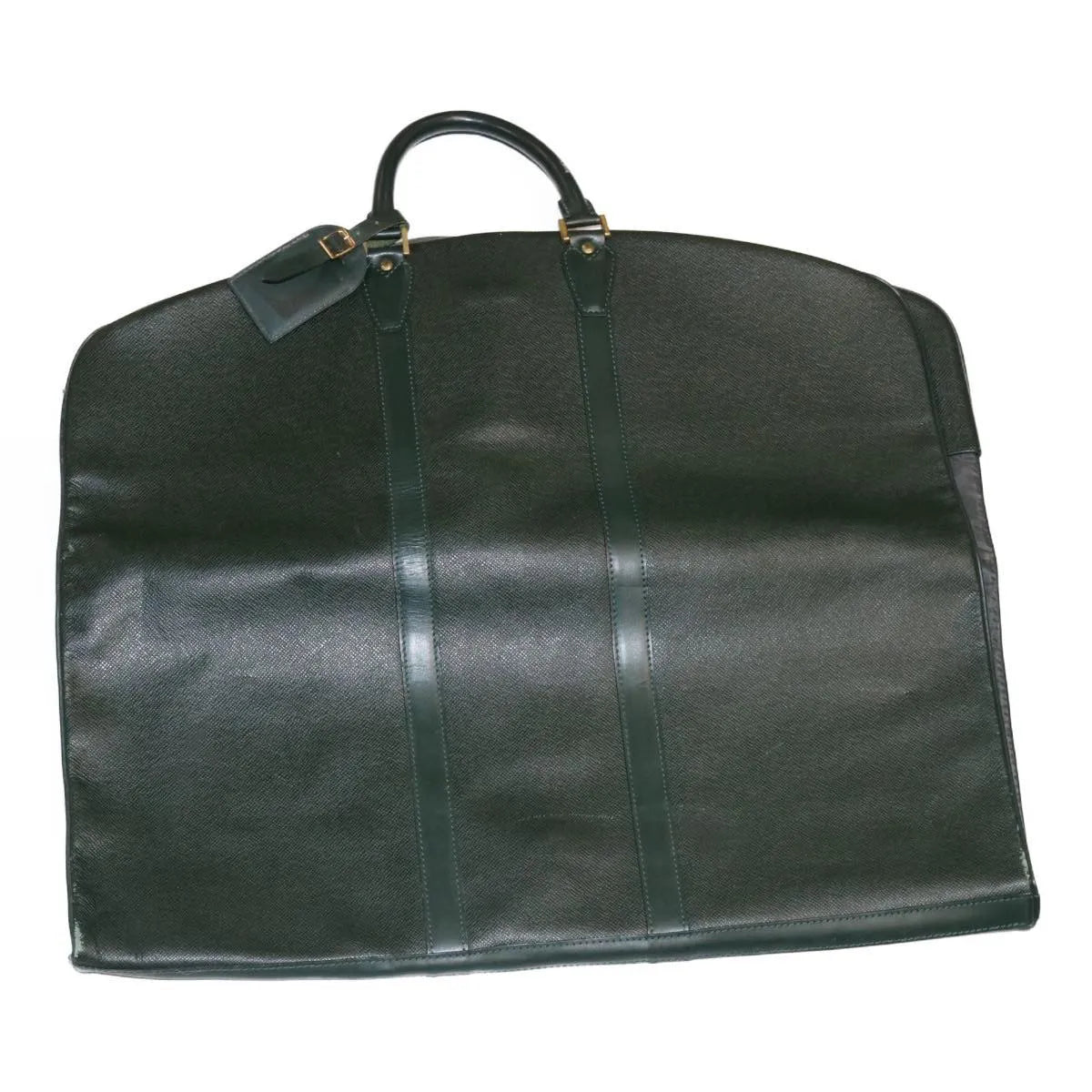 Louis Vuitton Vintage Garment Cover Monogram Canvas, Green, Leather, Travel Bag