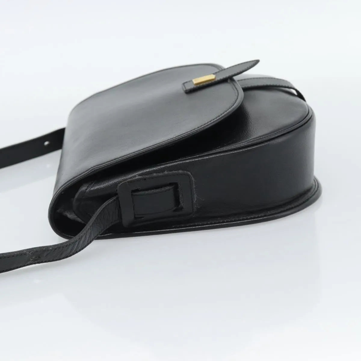 Christian Dior Vintage Leather, Black, Leather, Shoulder Bag