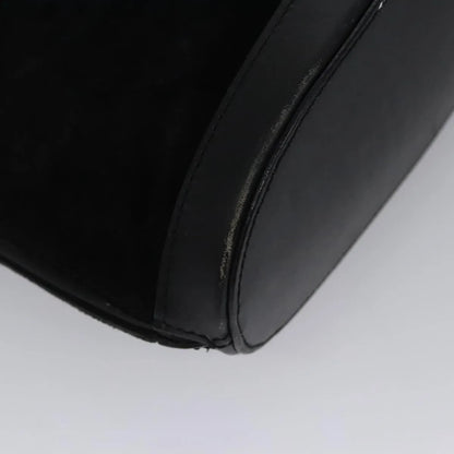Celine Vintage Suede, Black, Suede, Shoulder Bag