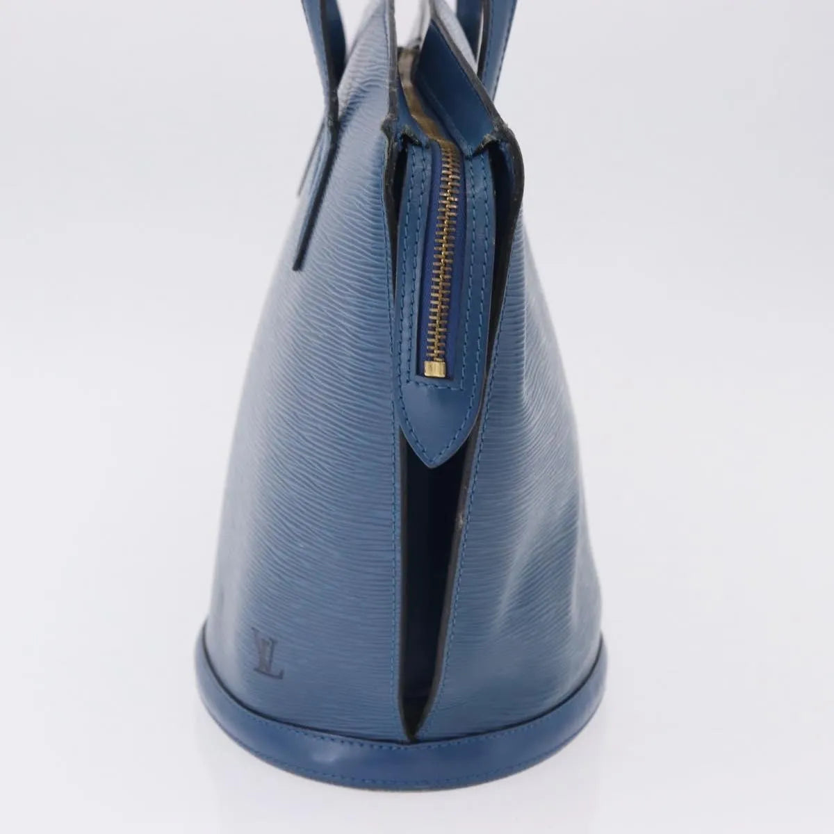 Louis Vuitton Saint Jacques Epi, Blue, Leather, Shoulder Bag