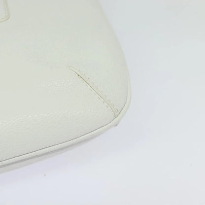 Bvlgari Vintage Leather, White, Leather, Shoulder Bag