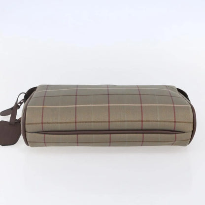 Burberry Nova check Pochette Canvas, Beige, Canvas, Clutch