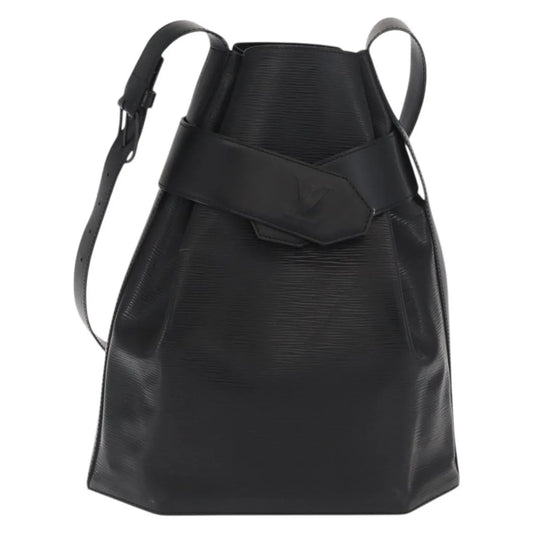 Louis Vuitton Vintage Sac d'Epaule Epi Leather, Black, Leather, Shoulder Bag