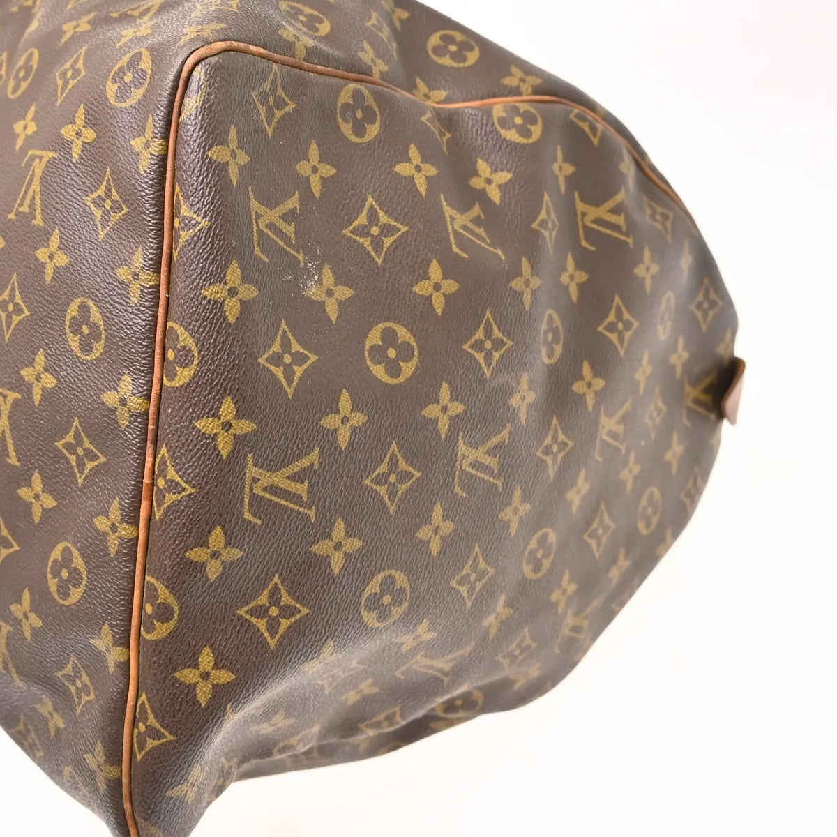 Louis Vuitton Keepall Monogram Canvas, Brown, Canvas, Travel Bag