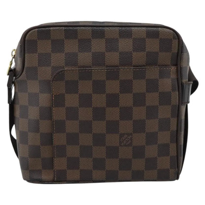 Louis Vuitton Olav Damier, Brown, Canvas, Shoulder Bag
