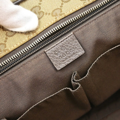 Gucci Convertible Boston Carry On Duffle GG Canvas, Beige, Canvas, Travel Bag