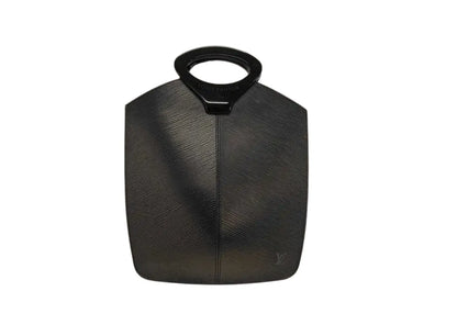 Louis Vuitton Demi Lune Tote Epi Leather, Black, Leather, Handbag