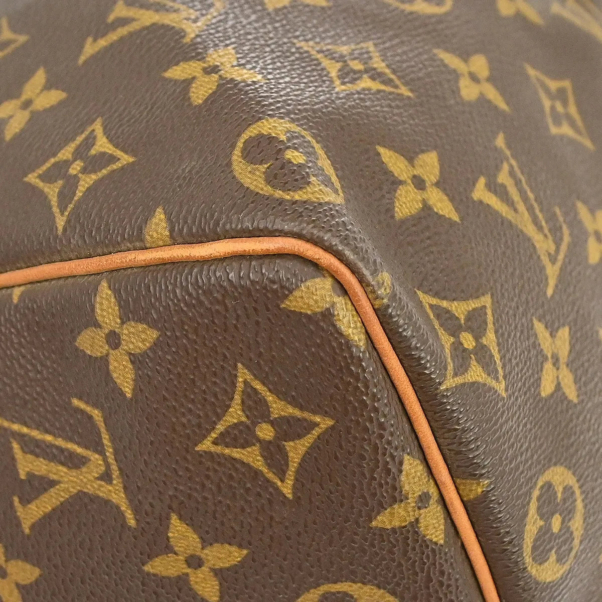 Louis Vuitton Keepall Monogram Canvas, Brown, Canvas, Travel Bag